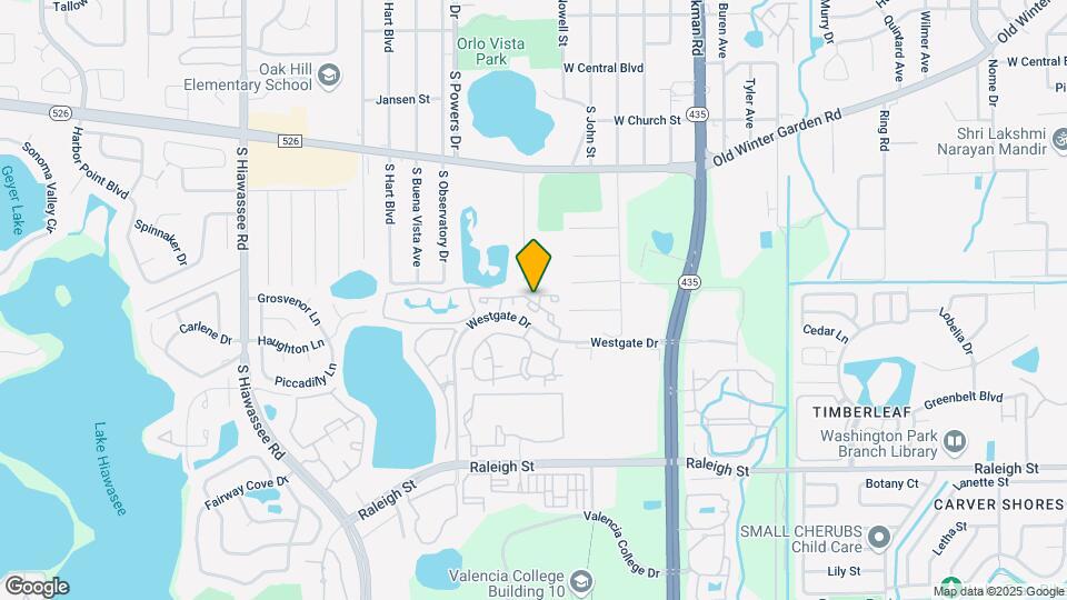 6013 Westgate Dr Map and Location Details