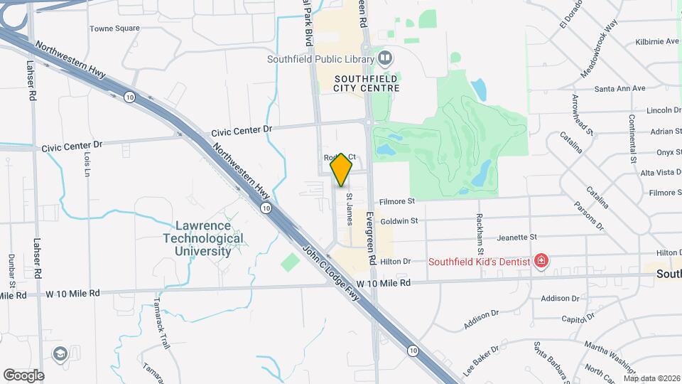 25582 St James Map and Location Details