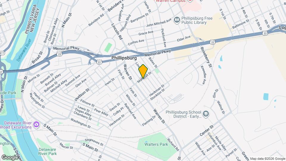 331 Grant St Map and Location Details