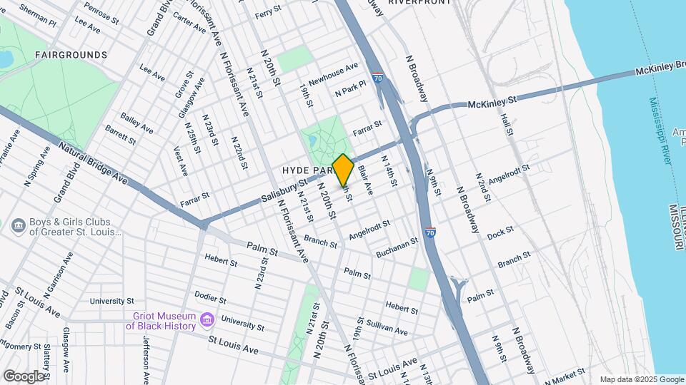 3525 19th St Map and Location Details