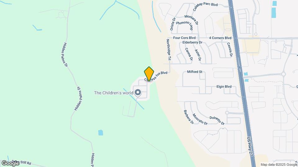 1307 Fox Squirrel Dr Map and Location Details