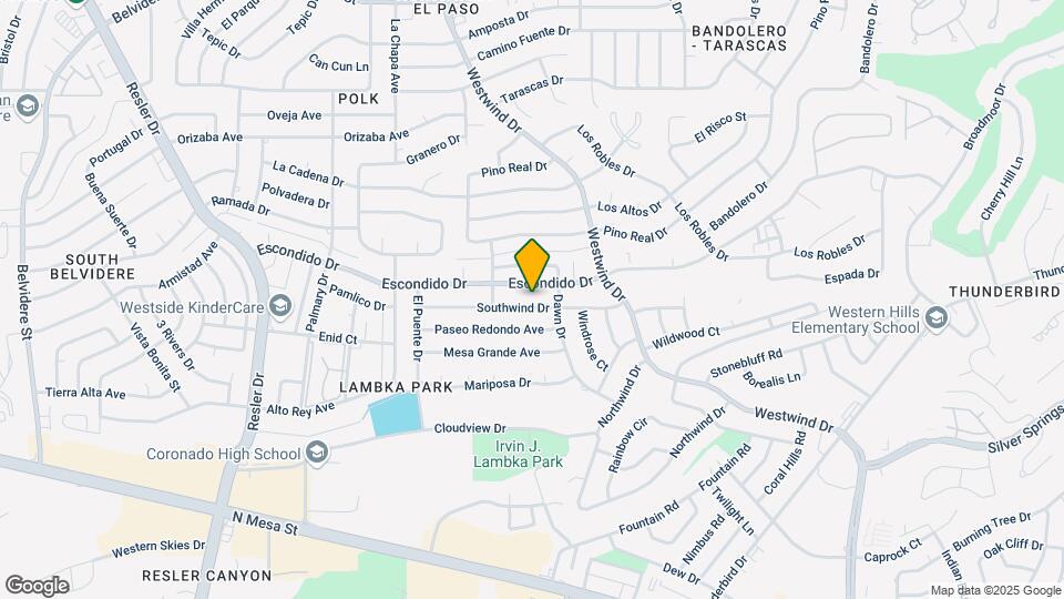 6613 Southwind Dr Map and Location Details