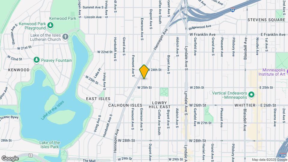 2429 Emerson Ave S Map and Location Details