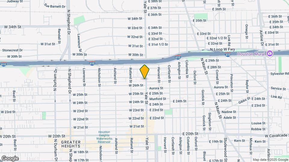 2617 Yale St Mapa y Detalles de la Ubicación