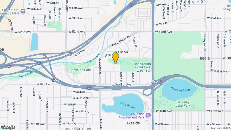 4950 Fenton St Mapa y Detalles de la Ubicación