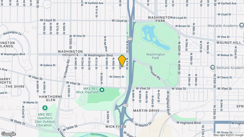 1546 N 48th St Map and Location Details