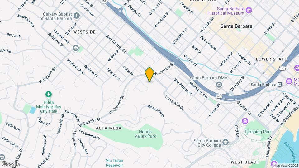1014 Chino St Mapa y Detalles de la Ubicación