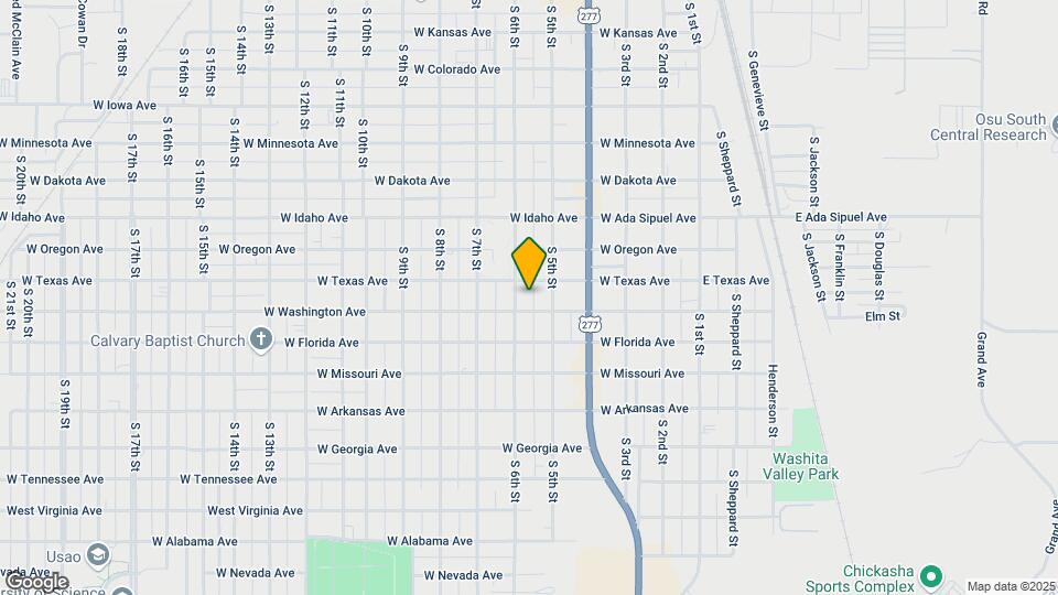 915 S 6th St Map and Location Details