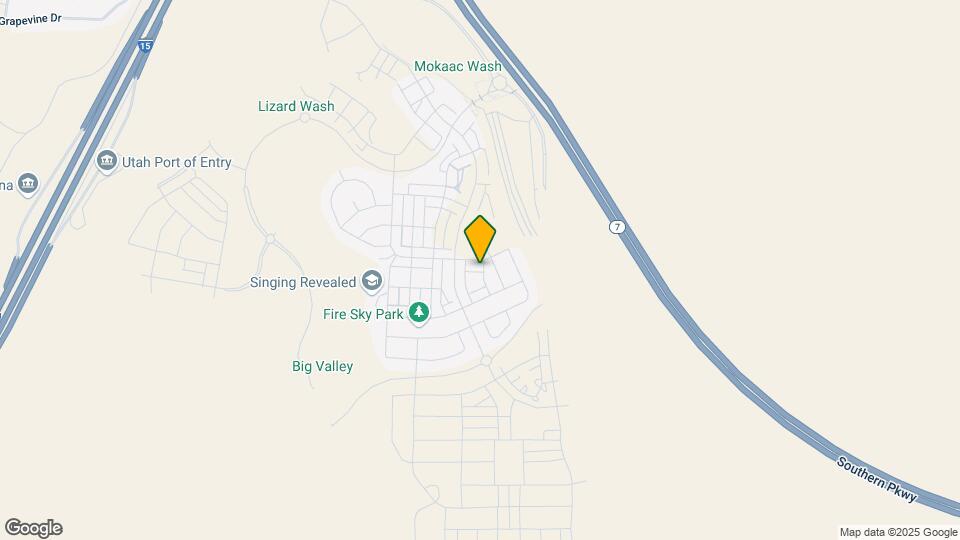 641 W Scarlet Hill Dr Map and Location Details