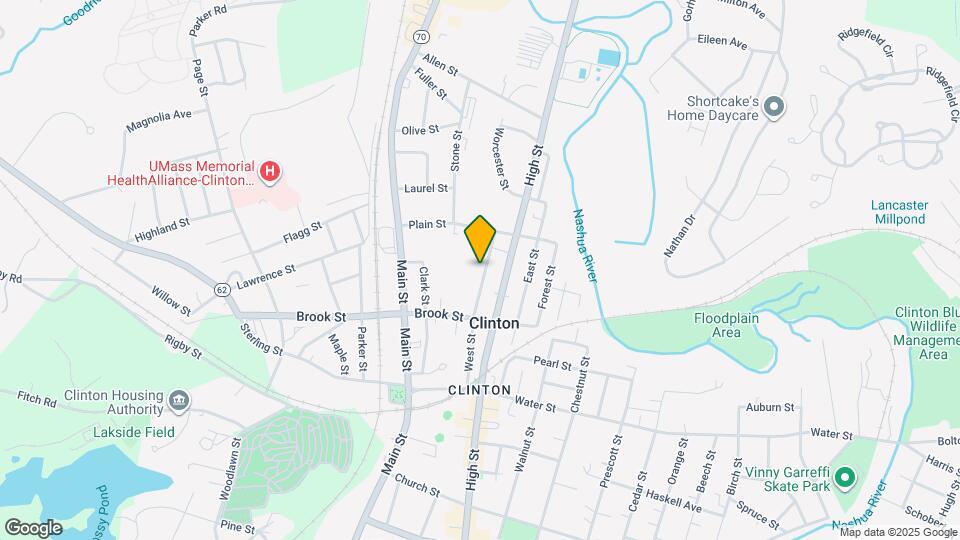 136 West St Mapa y Detalles de la Ubicación