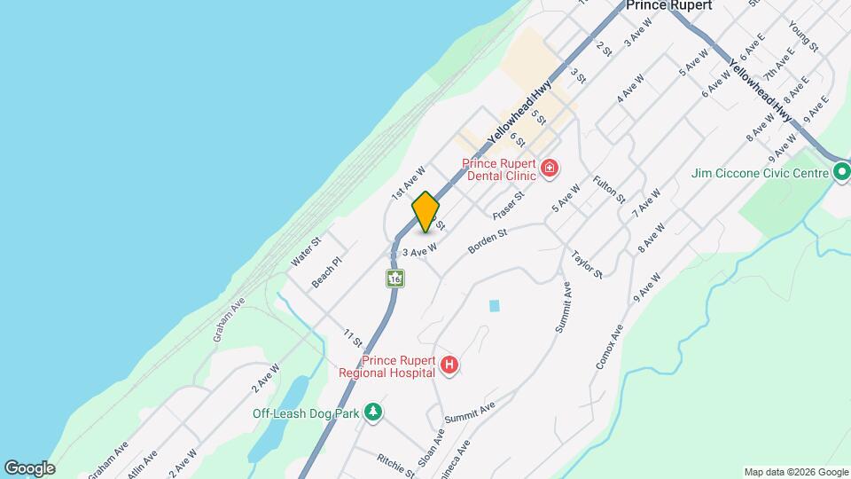 1034-1033 3 Ave W Map and Location Details