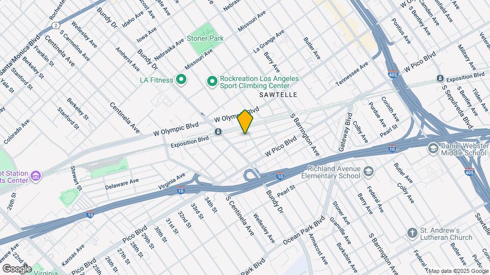 11913 Tennessee Ave Map and Location Details
