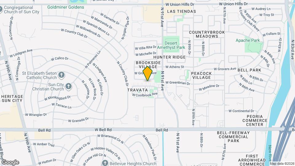 9194 W Meadow Dr Map and Location Details