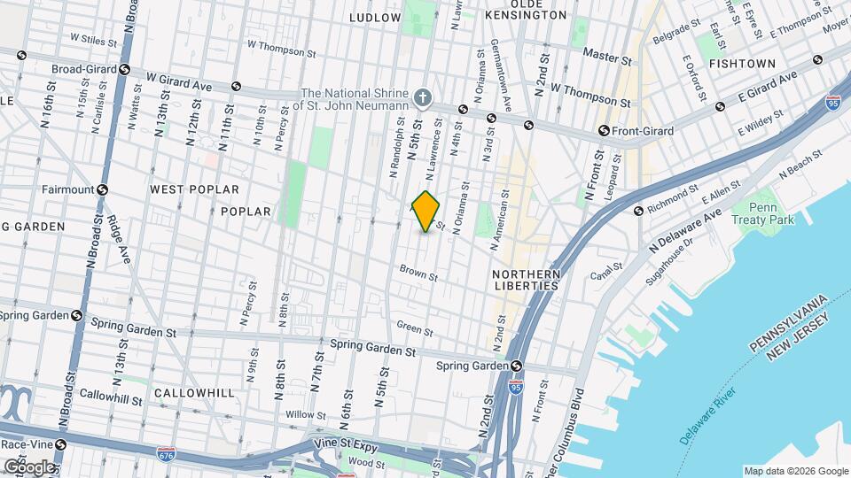 860 N Leithgow St Mapa y Detalles de la Ubicación