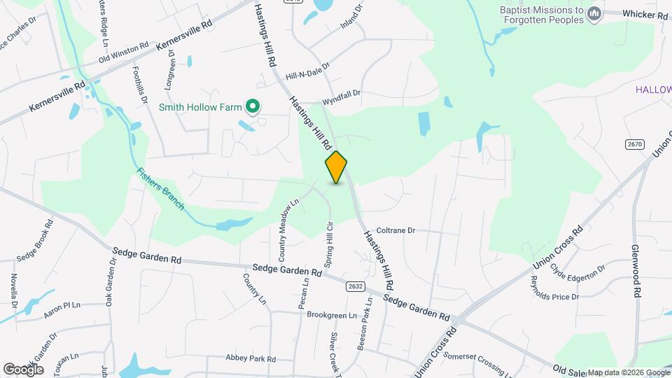 916 Spring Hill Ct Map and Location Details