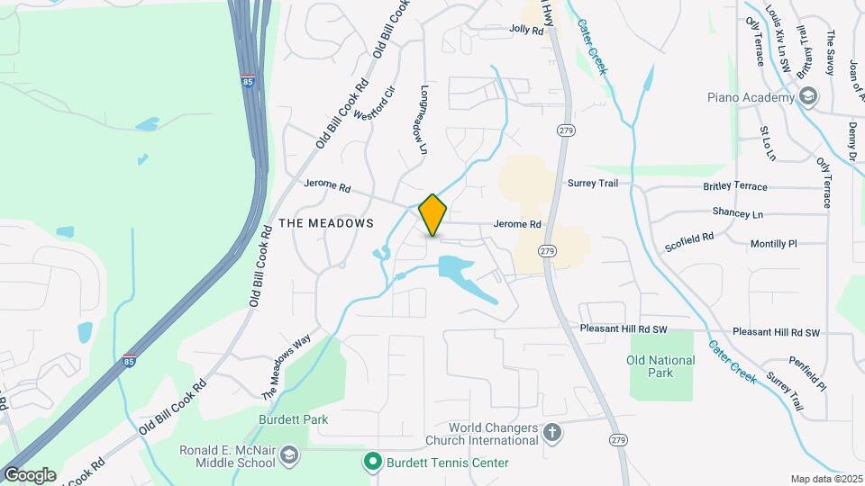 5450 Twin Lakes Dr Map and Location Details