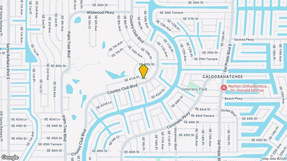 4044 Country Club Blvd Map and Location Details