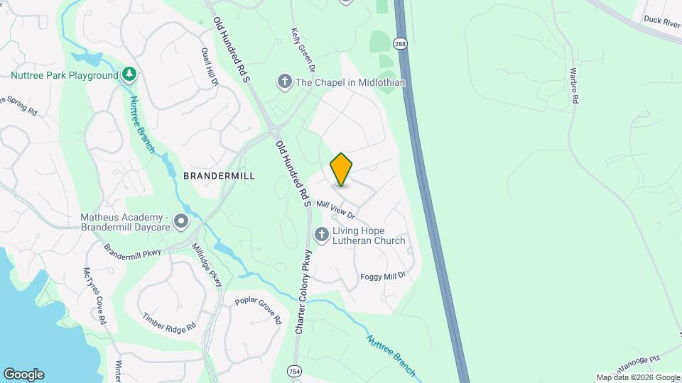 3713 Mill Meadow Dr Map and Location Details