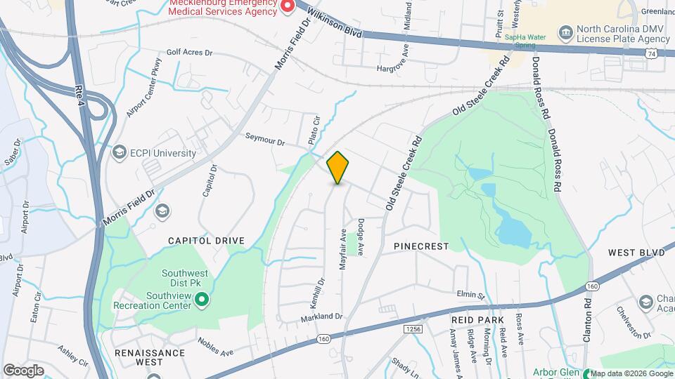 2615 Kenhill Dr Map and Location Details