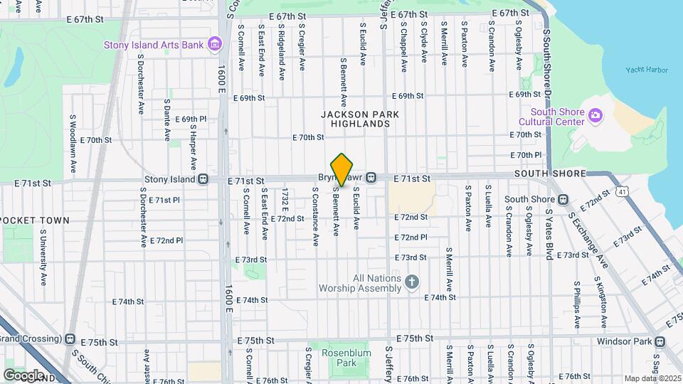 7107-7129 S Bennett Ave Map and Location Details