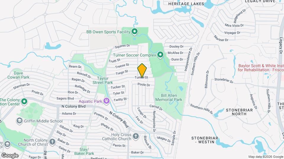 5809 Turner St Map and Location Details