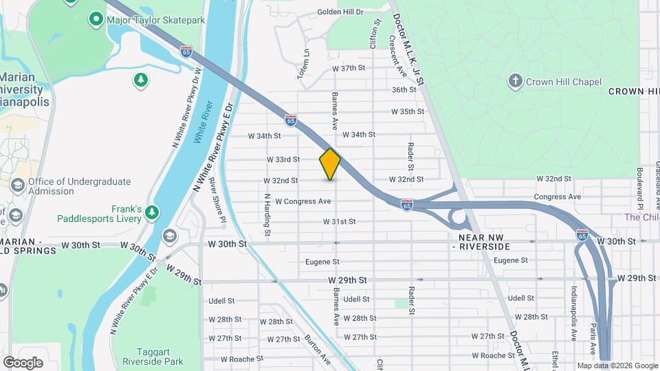 1205 W 32nd St Mapa y Detalles de la Ubicación