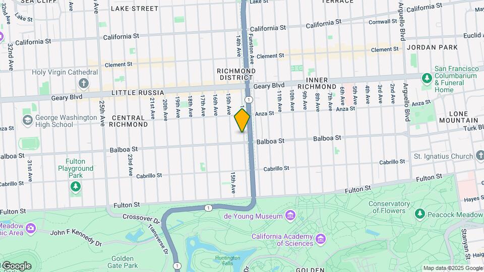 577 14th Ave Mapa y Detalles de la Ubicación