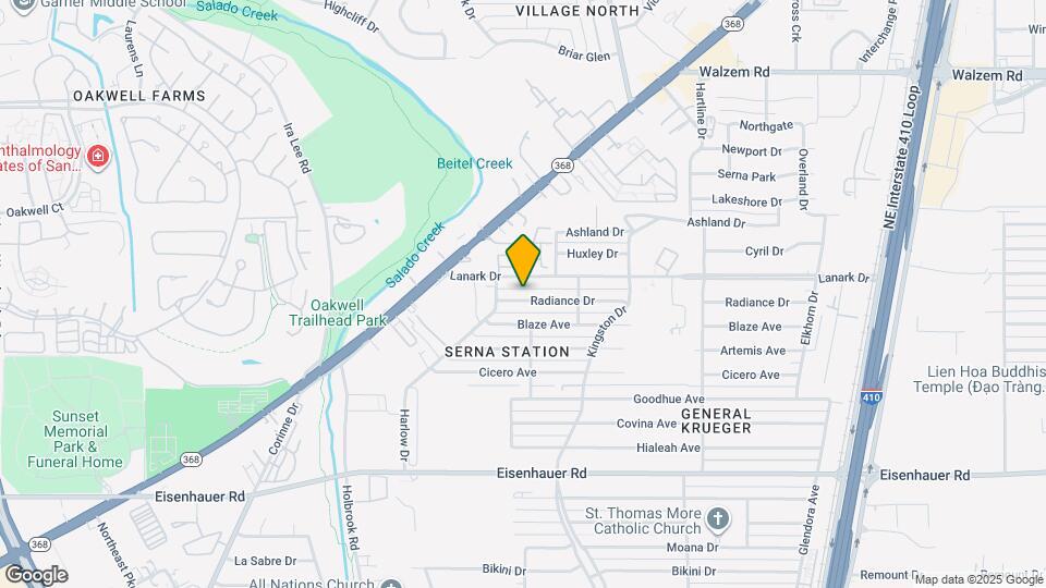 219 Radiance Dr Map and Location Details