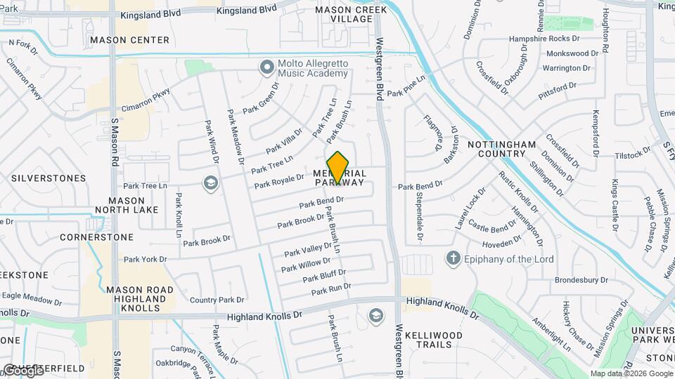 21219 Park Mt Dr Map and Location Details