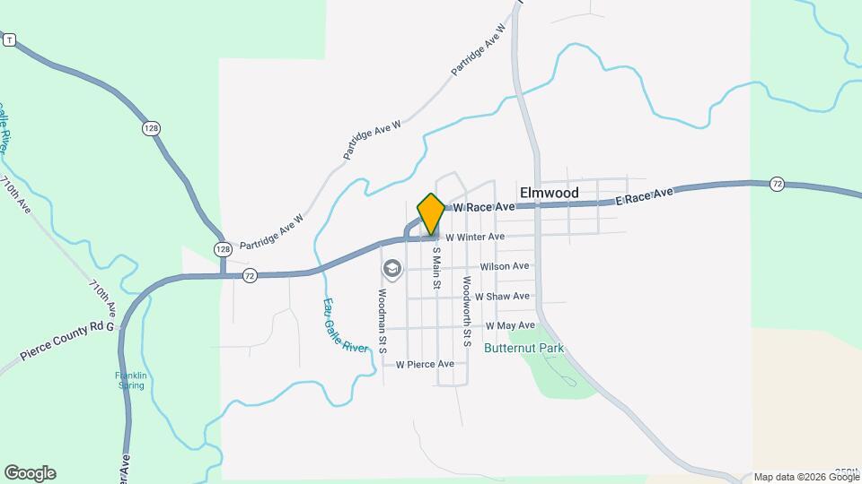 105 S Main St Map and Location Details