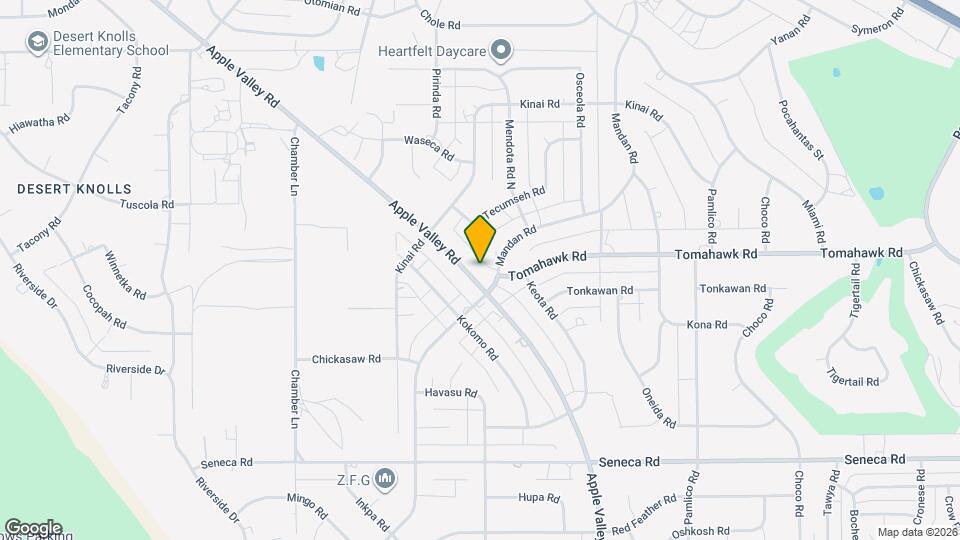 14871 Apple Valley Rd Map and Location Details