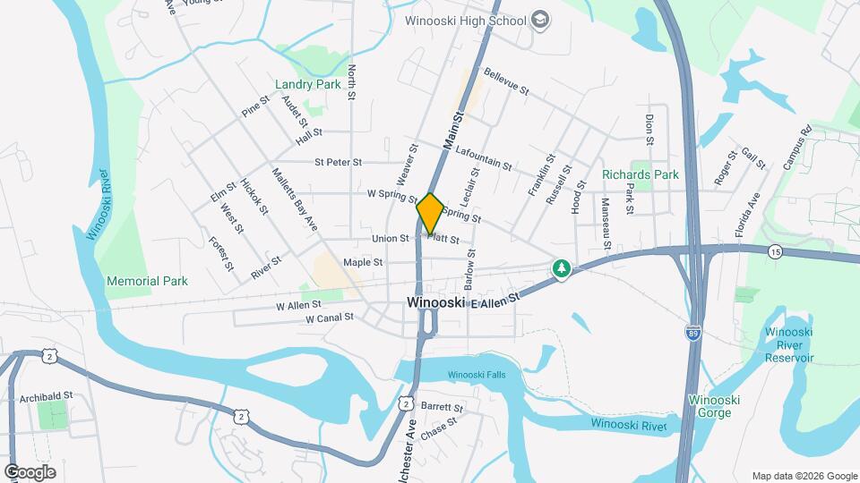 12 Platt St, Unit 12 Platt St Apt B Map and Location Details