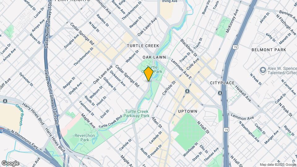 3225 Turtle Creek Blvd Map and Location Details