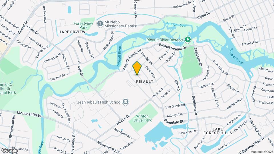 6910 Cartier Cir Map and Location Details