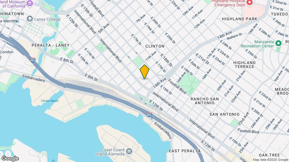 1429 13th Ave Map and Location Details