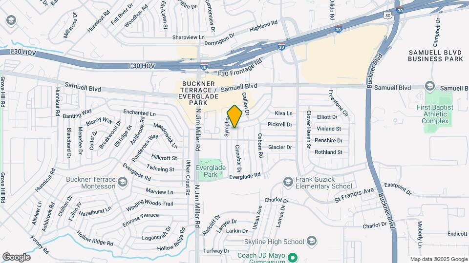 4331 Cinnabar Dr Map and Location Details