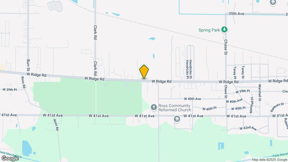 4136 W Ridge Rd Map and Location Details