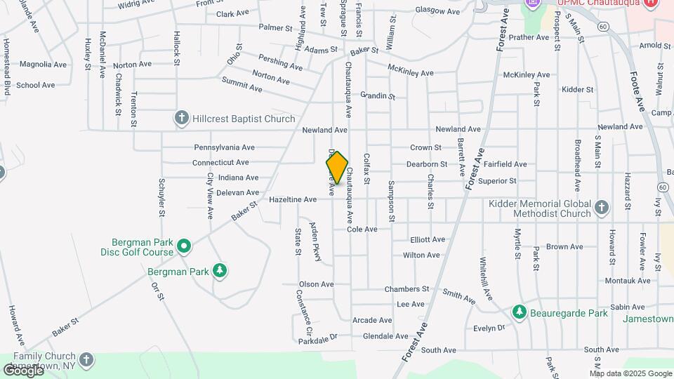 269 Delaware Ave Map and Location Details