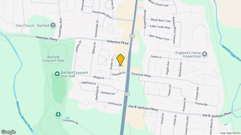 3051 London View Dr Map and Location Details