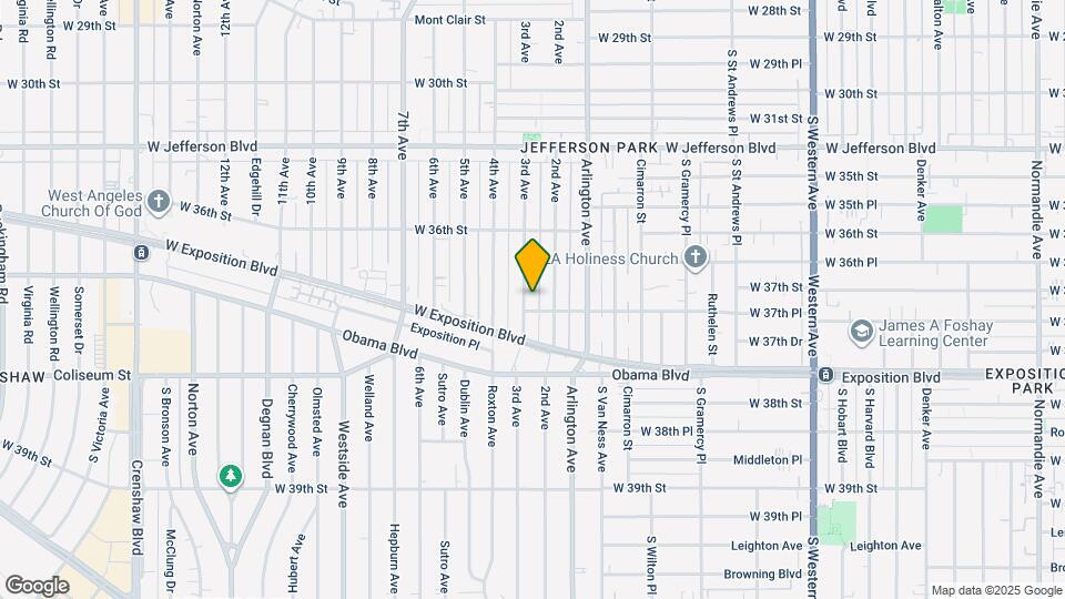 3676 3rd Ave, Unit C Map and Location Details