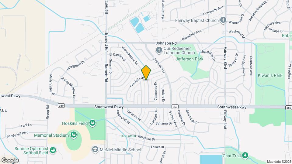 4646 Sierra Madre Dr Map and Location Details