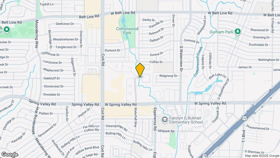 871 Dublin Dr Map and Location Details