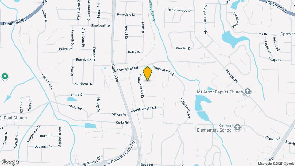 1105 Tom Ln Map and Location Details