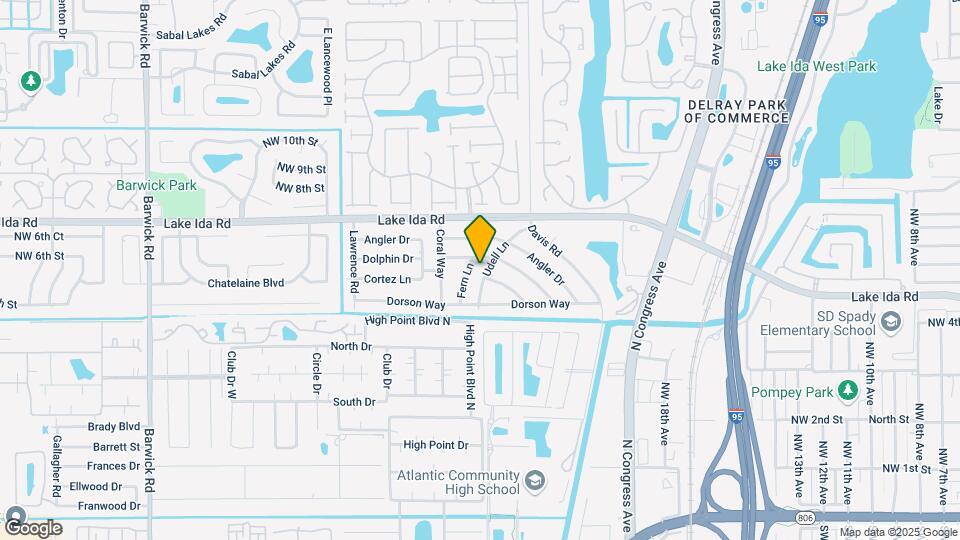 586 Udell Ln Map and Location Details