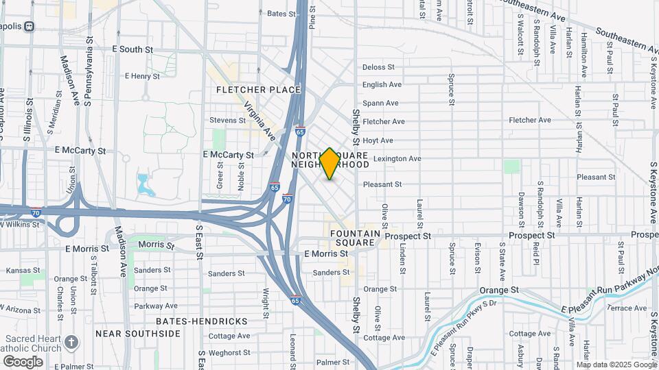 1027 Hosbrook St Map and Location Details