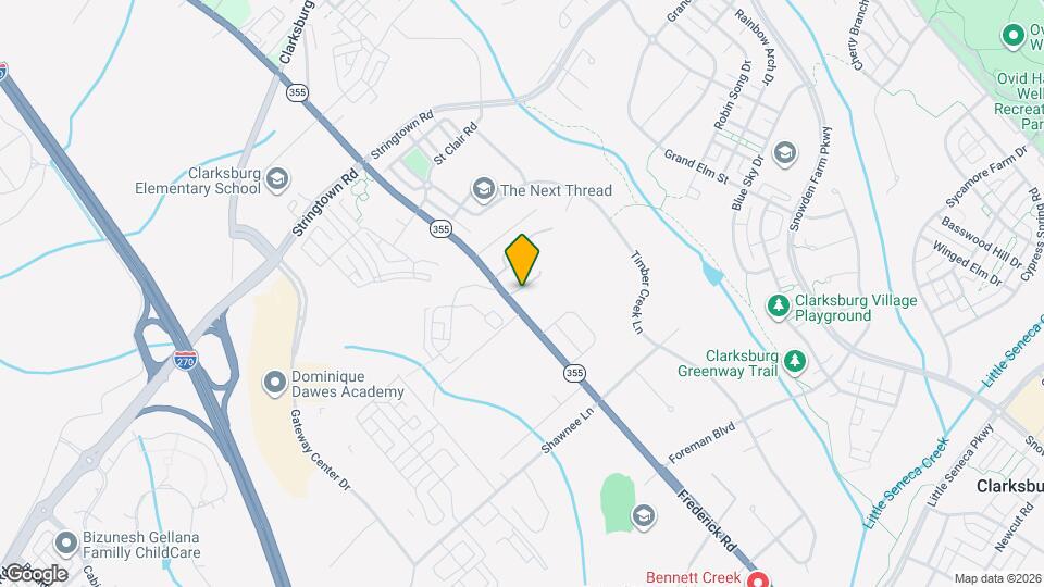 22929 Frederick Rd Map and Location Details