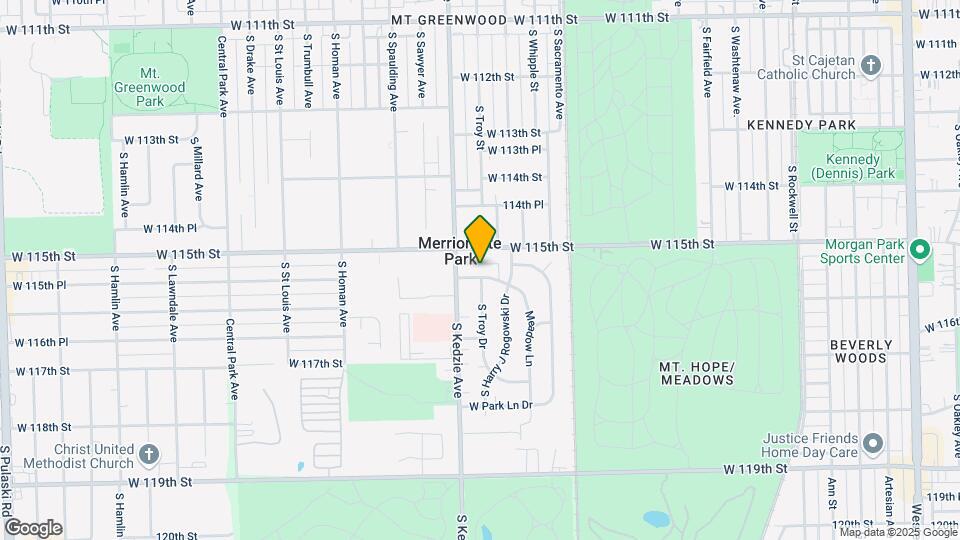 3162-3164 W Meadow Lane Dr Map and Location Details