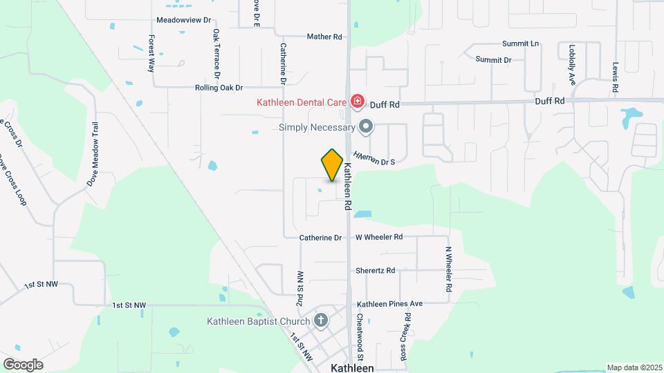 6895 Mossy Oak Ln Map and Location Details