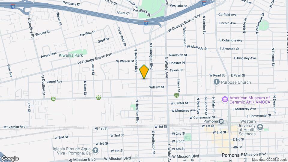 754 Laurel Ave Map and Location Details