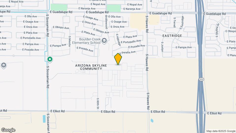 8141 E Paloma Ave Map and Location Details